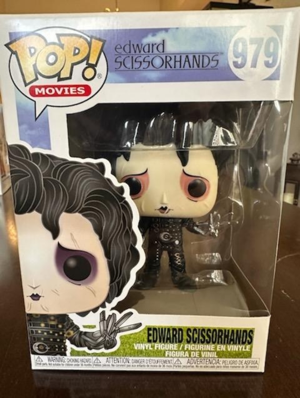 Funko Edward Scissorhands Pop! Vinyl Figure - Black, Cream